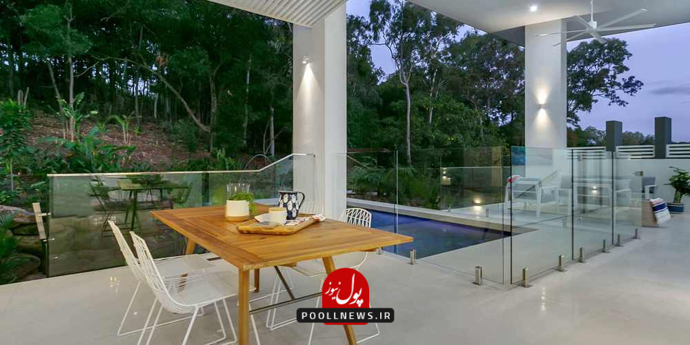 خرید نرده شیشه ای