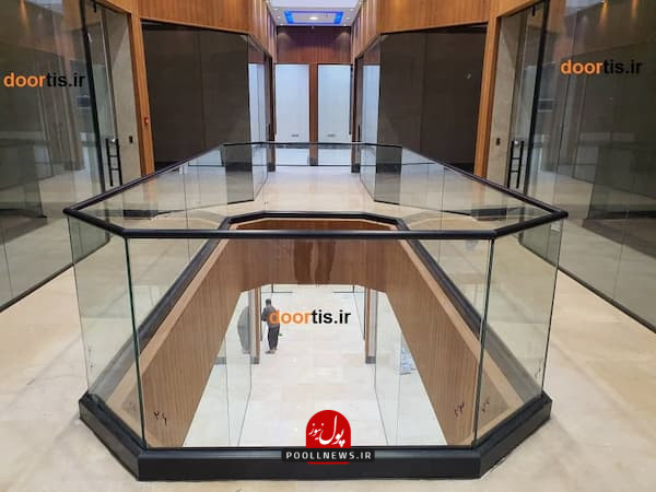 قیمت نرده شیشه ای