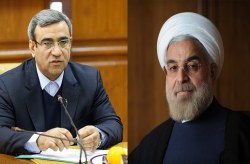 دیدار مدیرعامل منطقه آزاد کیش با رئیس جمهور