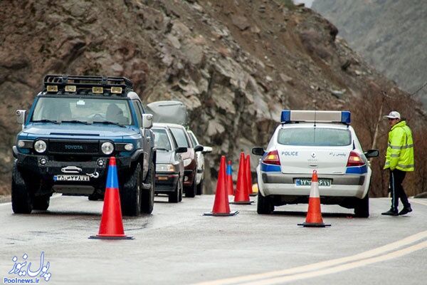 جاده‌ های ورودی مازندران بسته شد