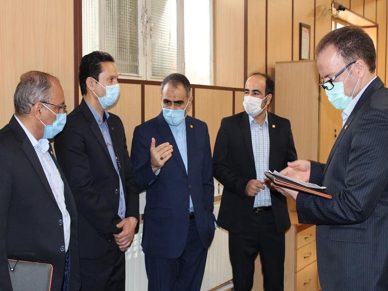بازدید سرپرست معاونت مدیرعامل بانک مسکن از شعب لرستان
