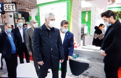 مدیرعامل پست بانک از بیست و یکمین نمایشگاه بین المللی تلکام بازدید کرد
