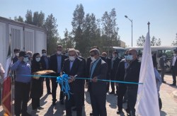 بهره برداری از پارك هاي بهارستان و آرين با حضور مرتضي بانك در کیش
