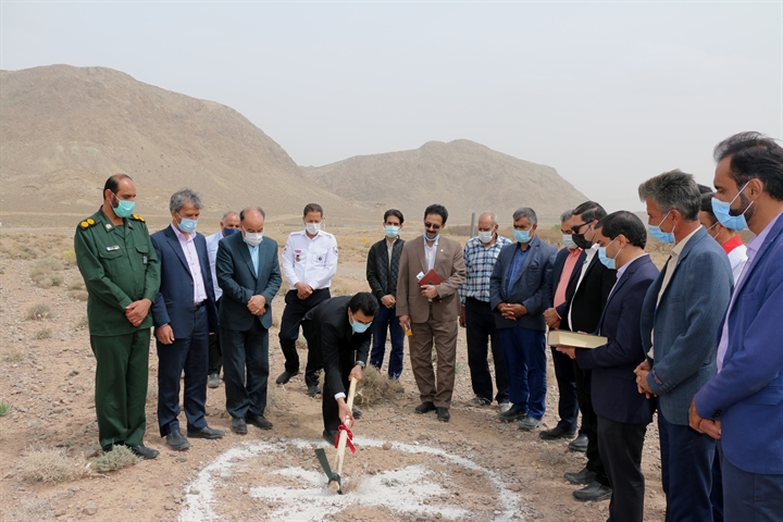 مشارکت بانک کشاورزی در احداث مرکز اورژانس در روستای خوانسار یزد