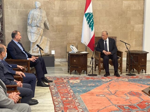 استقبال رییس جمهور لبنان از گفت وگوهای صورت گرفته بین ایران و عربستان استقبال رییس جمهور لبنان از گفت وگوهای صورت گرفته بین ایران و عربستان