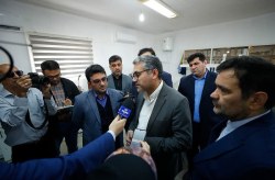 بازدید سعید پورزادی از شرکت آب و برق کیش