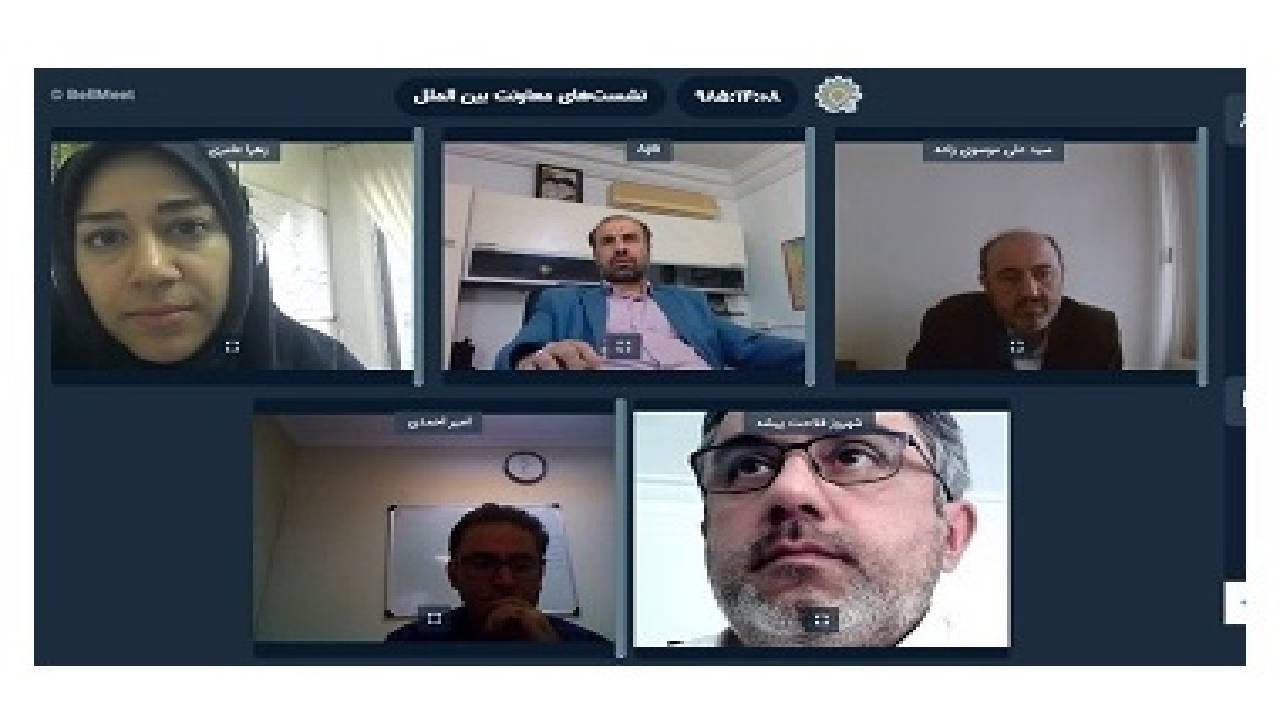 برگزاری نشست مجازی با موضوع زبان فارسی در پاکستان و تونس