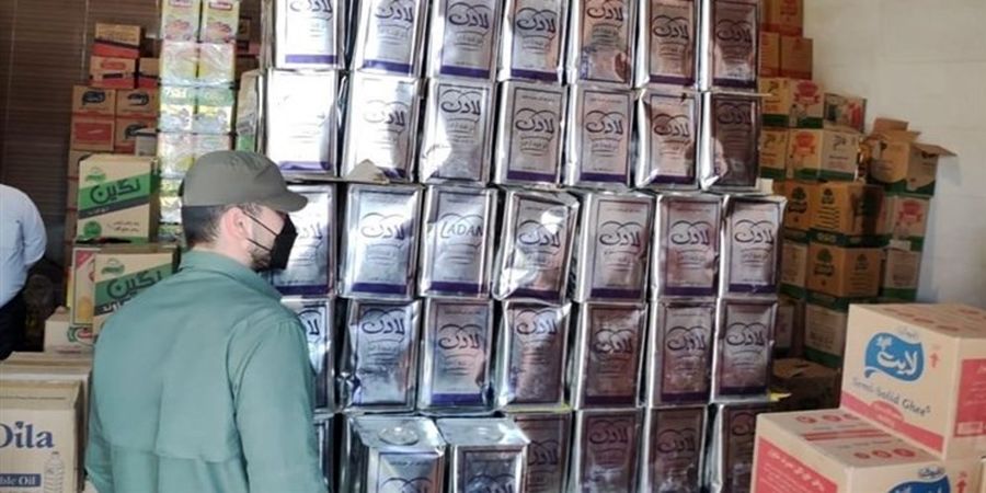 کشف ۲۵۰۰ لیتر روغن خوراکی در گناوه