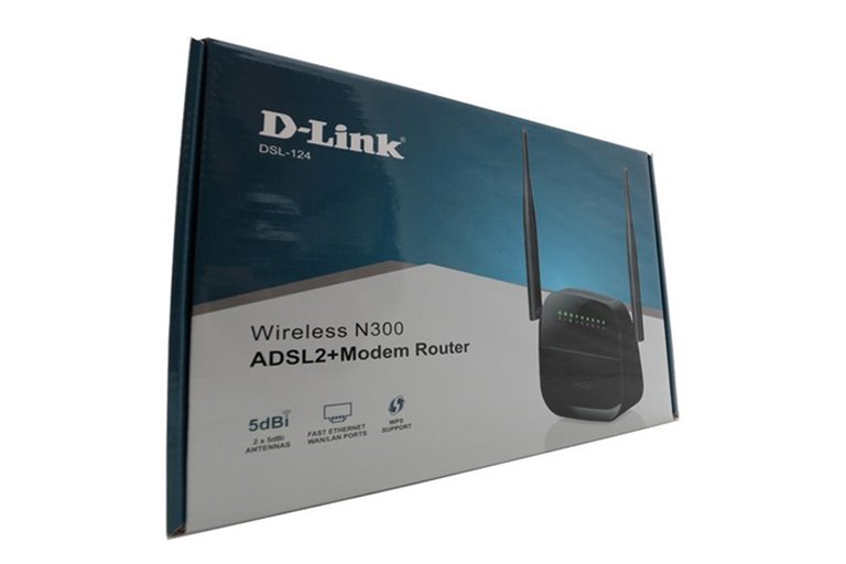 مودم دی لینک DSL-۱۲۴ ورژن جدید به گارانتی آونگ به بازار عرضه شد