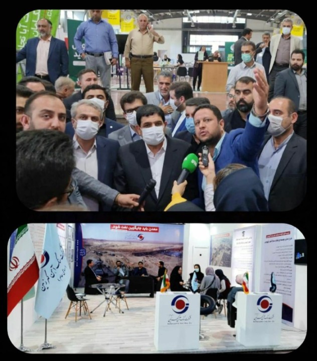 حضور پررنگ شرکت سنگ آهن گهرزمین در نخستین نمایشگاه خدمات کسب و کار ایران با رویکرد دانش بنیان حضور پررنگ شرکت سنگ آهن گهرزمین در نخستین نمایشگاه خدمات کسب و کار ایران با رویکرد دانش بنیان