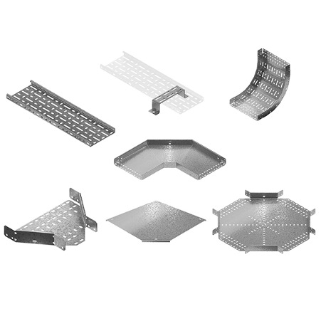 آشنایی با انواع سینی کابل گالوانیزه و نردبان کابل