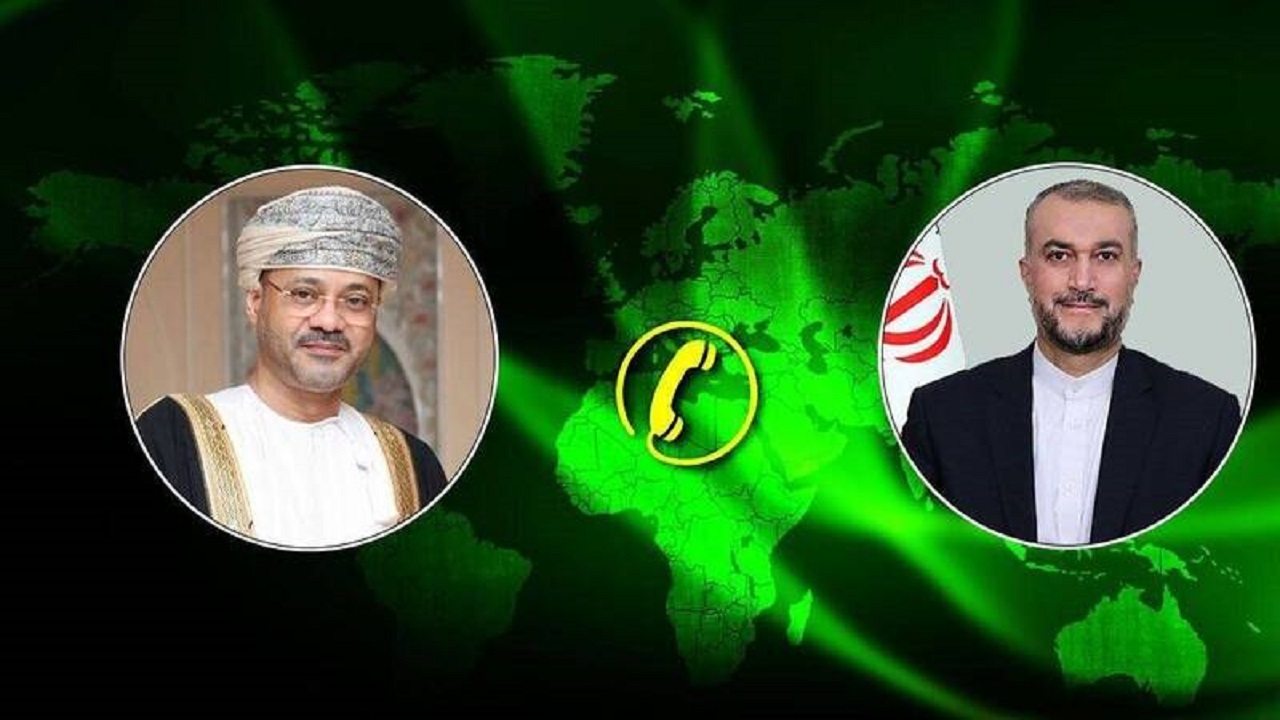 گفتگوی تلفنی امیبرعبداللهیان و همتای عمانی