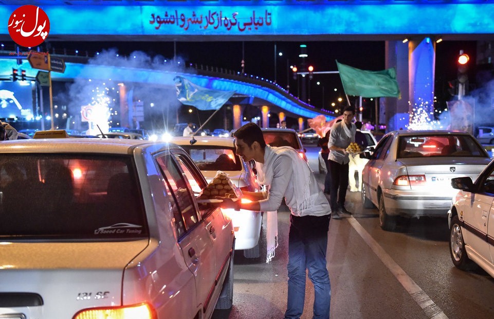 گلریزان در نیمه شعبان