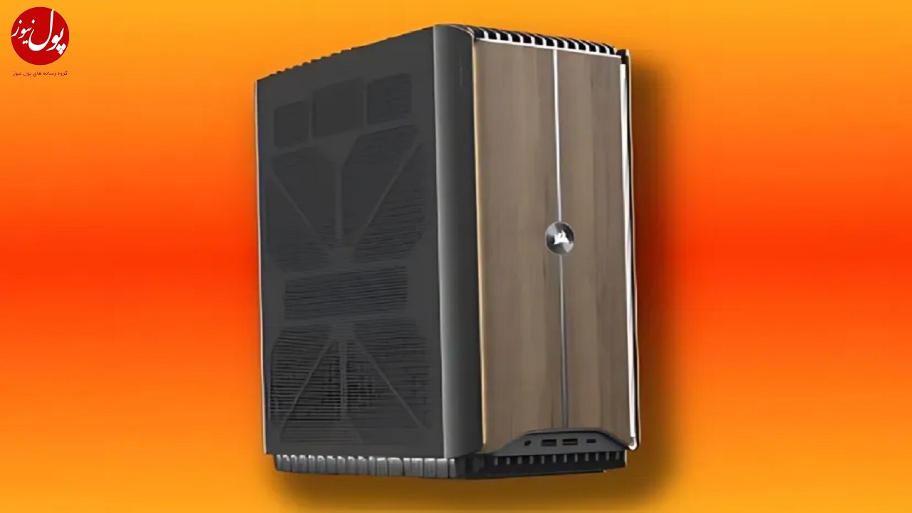 مینی کامپیوتر گیمینگ جدید کورسیر سخت افزار پرقدرت و پنل جلویی چوبی دارد