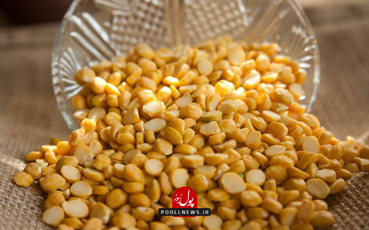 گرفتن نفخ لپه با خیساندن