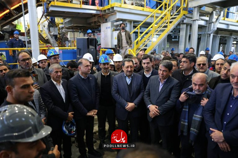 افتتاح کارخانه مفتول