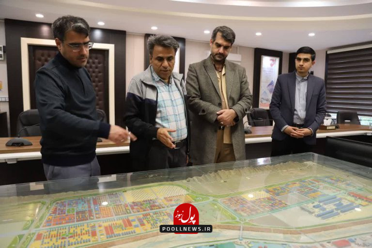 لامرد- بازدید نایب رئیس عمران